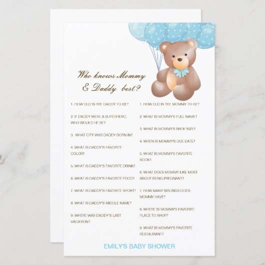 編集可能ママとパパを最高の知る (正面/裏面)