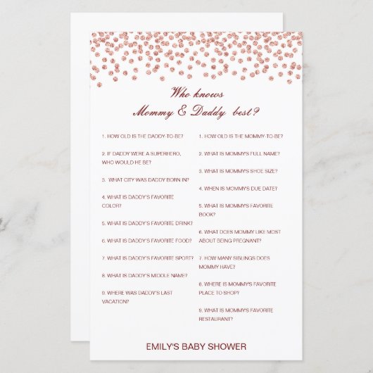 編集可能ママとパパを最高の知る (正面/裏面)