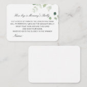 編集可能ママのベリーカードの大きさ エンクロージャーカード (正面/裏面)