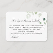 編集可能ママのベリーカードの大きさ エンクロージャーカード (正面)