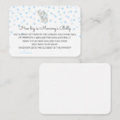 編集可能ママのベリーカードの大きさ エンクロージャーカード (正面/裏面)