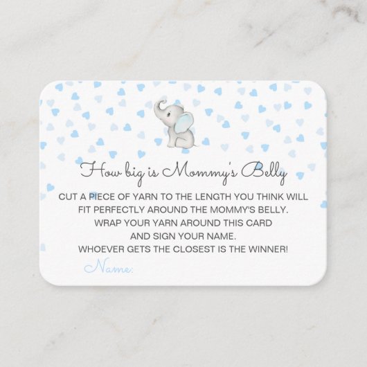 編集可能ママのベリーカードの大きさ エンクロージャーカード (正面)