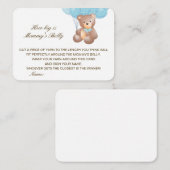 編集可能ママのベリーカードの大きさ エンクロージャーカード (正面/裏面)