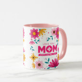 編集可能マ文字デザイング マグカップ (正面右)