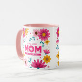 編集可能マ文字デザイング マグカップ (正面左)