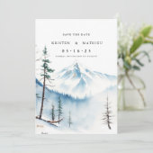 編集可能ミニマル山 セーブザデート (スタンド正面)