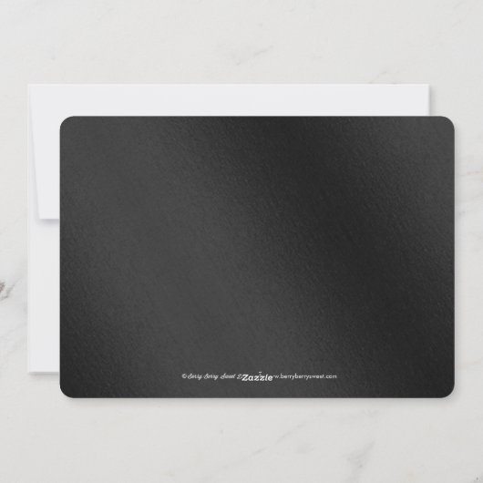 編集可能メリーカラークリスマスフォトカードを希望 シーズンカード (裏面)