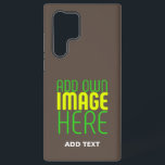 編集可能モダンなシンプルコーヒーコーヒー画像文字テンプレート SAMSUNG GALAXY S22 ULTRAケース<br><div class="desc">お客様のニーズに合ったデザインです。ロゴ、写真、文字、色を好きなように変更、サイズ変更、追加することができます。</div>