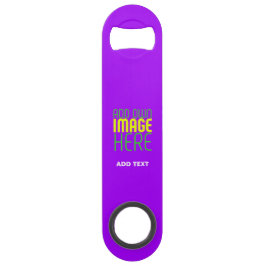 編集可能モダンなシンプルバイオレット画像文字テンプレート スピード栓抜き