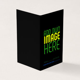 編集可能モダンなシンプルブラックイメージ文字テンプレート