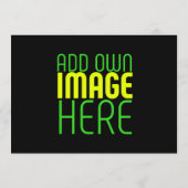 編集可能モダンなシンプルブラックイメージ文字テンプレート アドバイスカード (裏面)