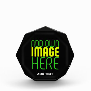 編集可能モダンなシンプルブラックイメージ文字テンプレート フォトブロック