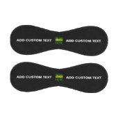 編集可能モダンなシンプルブラックイメージ文字テンプレート 野球ボール (パネル)