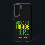 編集可能モダンなシンプルブラックイメージ文字テンプレート SAMSUNG GALAXY S21ケース<br><div class="desc">お客様のニーズに合ったデザインです。ロゴ、写真、文字、色を好きなように変更、サイズ変更、追加することができます。</div>