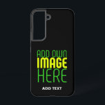 編集可能モダンなシンプルブラックイメージ文字テンプレート SAMSUNG GALAXY S22ケース<br><div class="desc">お客様のニーズに合ったデザインです。ロゴ、写真、文字、色を好きなように変更、サイズ変更、追加することができます。</div>
