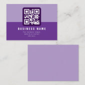 編集可能モダンなQRコードテンプレート | プルプル ノートカード (正面/裏面)