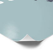 編集可能モダンなQRコードテンプレート | ミュートされた色 ポスター (コーナー)