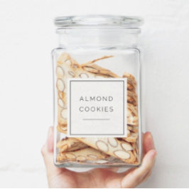 編集可能モダンパネル2インチラベルセット シール