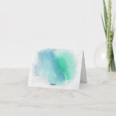 編集可能モダンミニマリスト事業購入 サンキューカード (裏面)