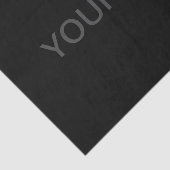 編集可能モダン文字 |濃いグレーと黒 薄葉紙 (詳細)