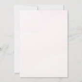 編集可能モダンBoho性スペインの別表示 招待状 (裏面)