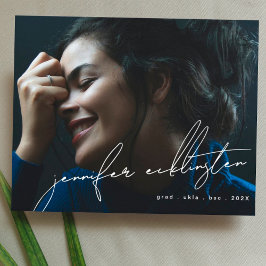 編集可能ユニーク写真テンプレート大学卒業