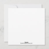 編集可能レシピカード。写真でパーソナライズ シーズンカード (裏面)