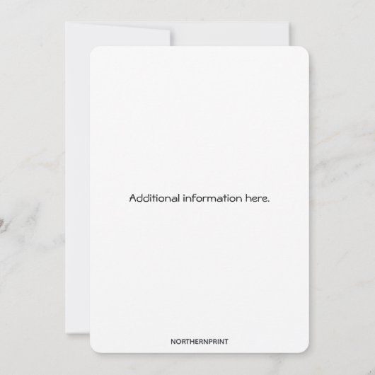 編集可能ロマンチックな水カラーバラシルバーフレーム 招待状 (裏面)