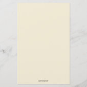 編集可能ヴィンテージカップルとシャンパンメニュー (裏面)