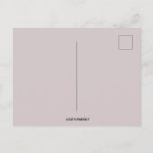 編集可能ヴィンテージガールスリディングハッピーニューイヤー ポストカード (裏面)