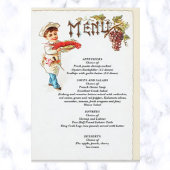 編集可能ヴィンテージシェフとロブスター