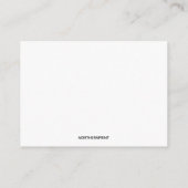 編集可能ヴィンテージセージグリーンフランスのリースRSVP エンクロージャーカード (裏面)