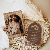 編集可能ヴィンテージ旅行ベビーシャワー招待状 招待状