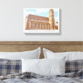 編集可能ヴィンテージ旅行写真 キャンバスプリント (インサイチュ (寝室))