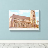 編集可能ヴィンテージ旅行写真 キャンバスプリント (インサイチュ (ウッドフロア))