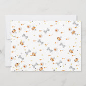 編集可能不気味パーティーカード 招待状 (裏面)