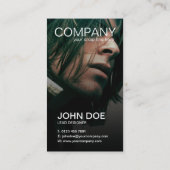 編集可能創造的な名刺-十分に 名刺 (裏面)