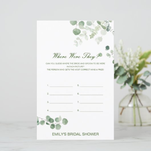 編集可能場所ブライダルシャワーゲーム (スタンド正面)