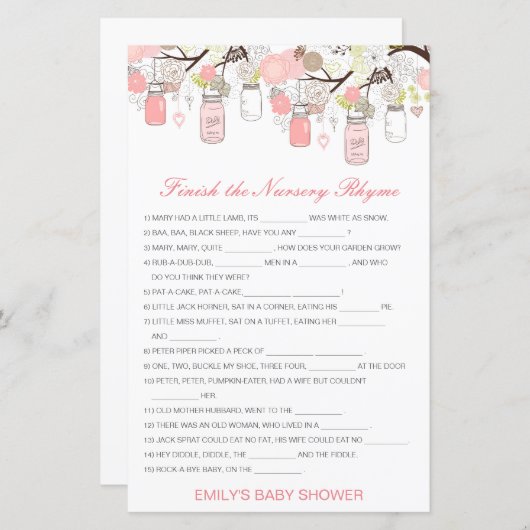 編集可能子供部屋韻を回答で終了 (正面/裏面)