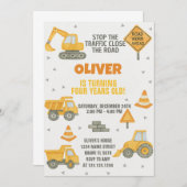 編集可能建築パーティの招待状 招待状 (正面/裏面)