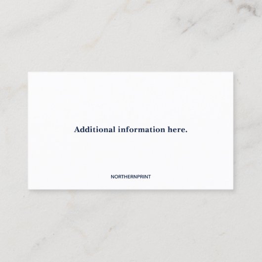 編集可能建築建築家 名刺 (裏面)