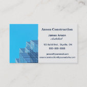 編集可能建築建築家 名刺 (正面)