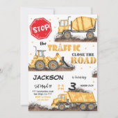 編集可能建築誕生日招待状 招待状 (正面)