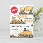 編集可能建築誕生日招待状 招待状 (スタンド正面)