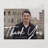 編集可能感謝していな写真 ポストカード (正面)