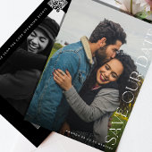 編集可能数々のフォトQRコード結婚s セーブザデート