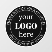 編集可能文字とロゴまたはその他のデザイン ウィンドウサイン (シート)