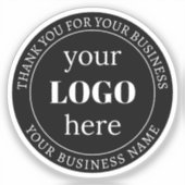 編集可能文字とロゴまたはその他のデザイン シール (正面)