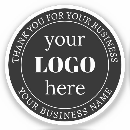 編集可能文字とロゴまたはその他のデザイン シール (正面)