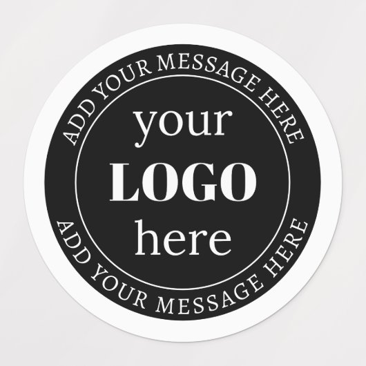 編集可能文字とロゴまたはその他のデザイン ラベル (デザイン1)